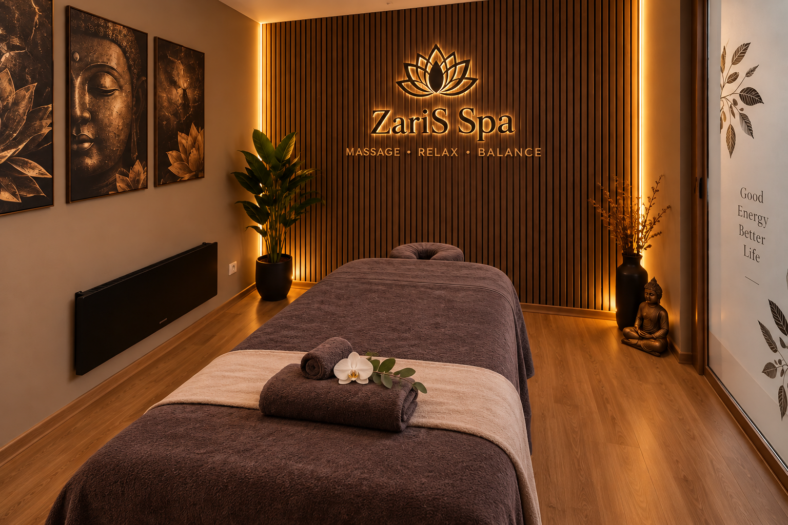 Масажно помещение в ZariS Spa
